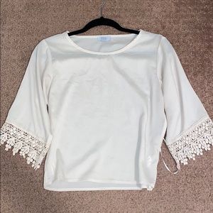 Lacey Arm Blouse *never been worn*